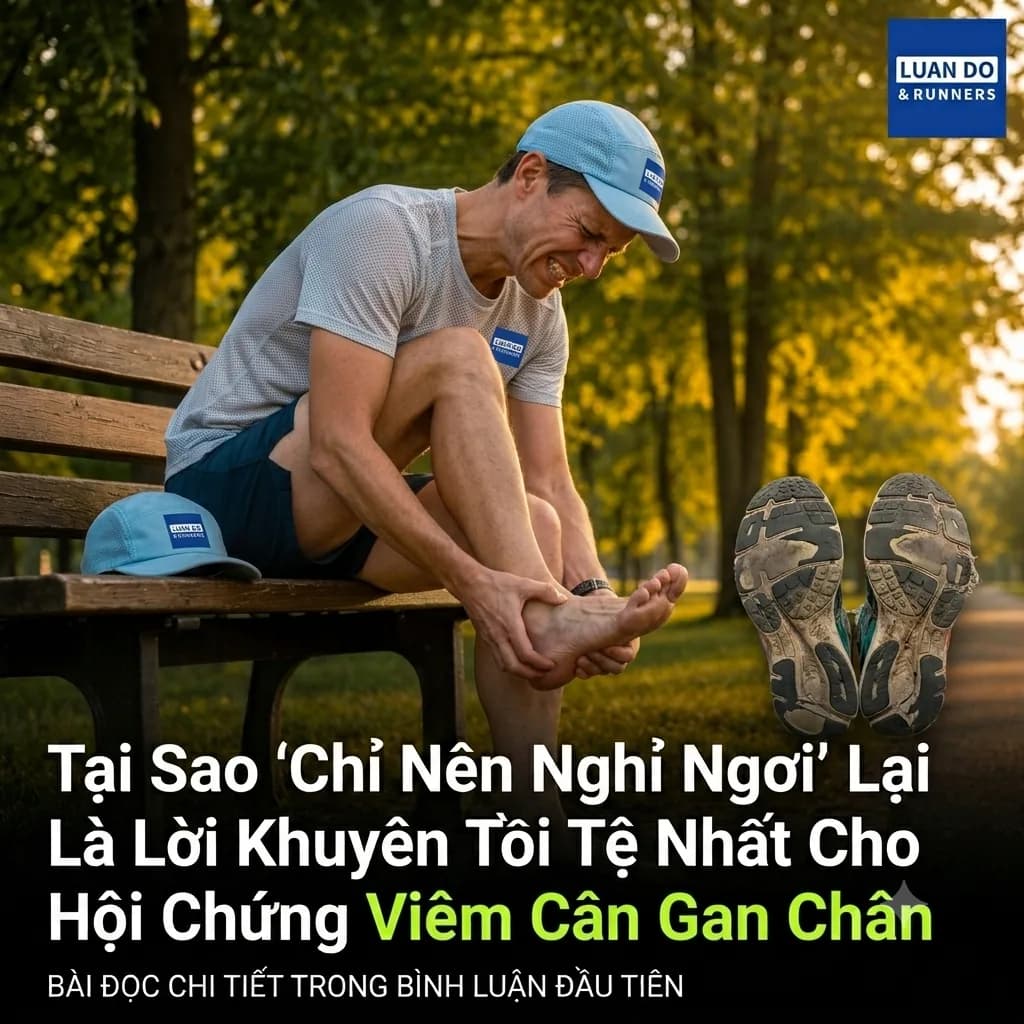 Viêm Cân Gan Chân ở Người Chạy Bộ: Nguyên Nhân, Phục Hồi và Giáo Án Quay Lại Đường Chạy