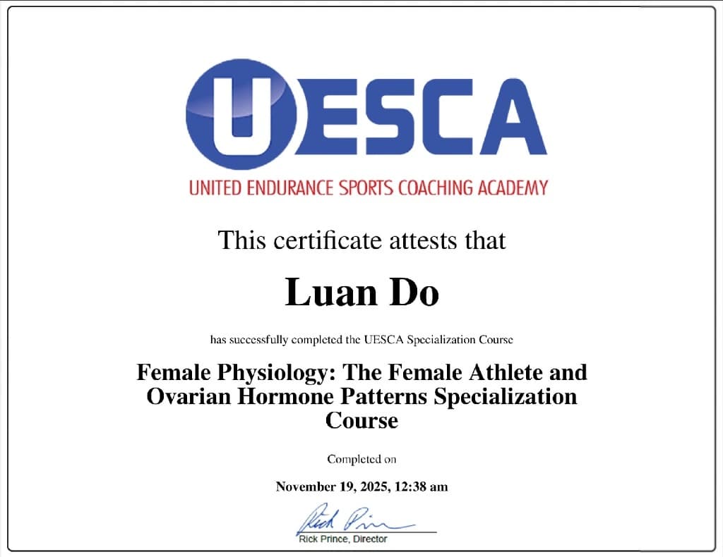 Female Physiology Specialization Course